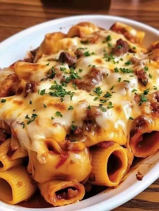 Baked Rigatoni with Meat Sauce and Cheese 06e08b58-2cd3-4fde-8e50-9af0810f7c31